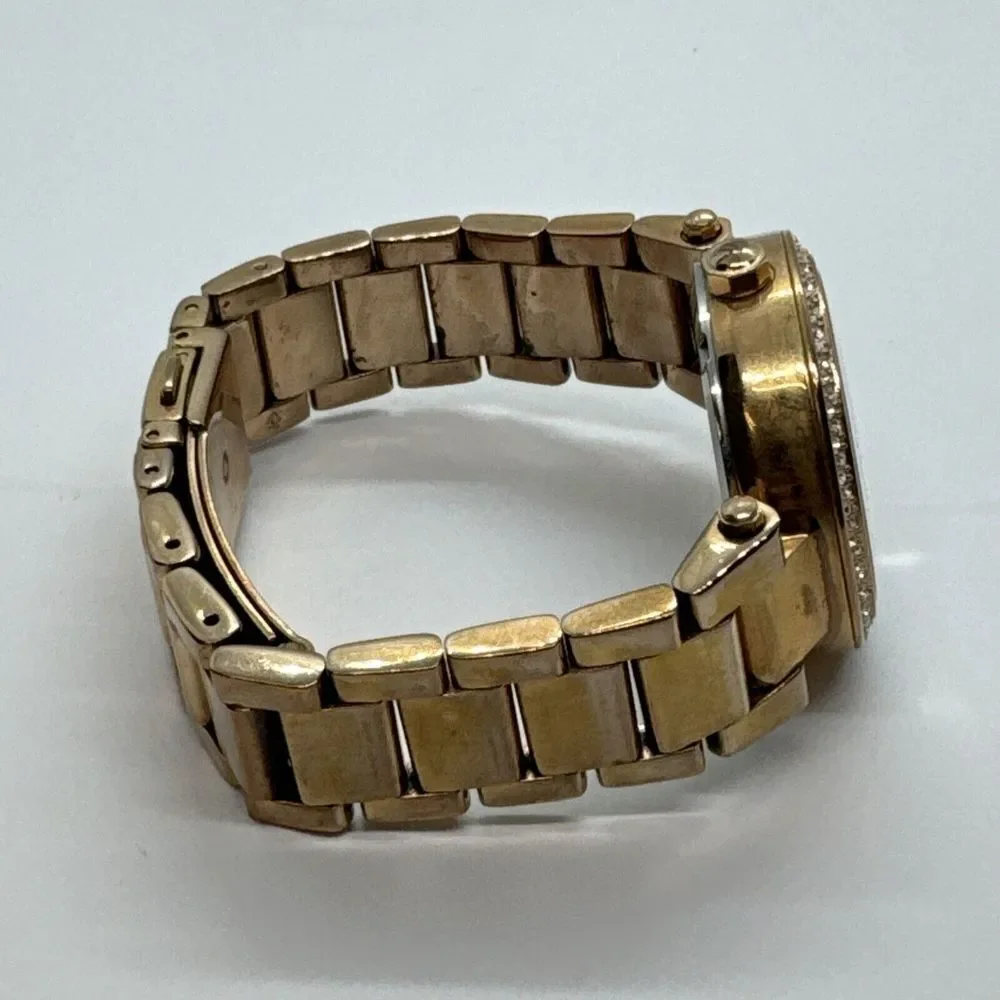 Michael Kors Mini Parker MK5616 Women Rose Gold Analog Dial Quartz Watch JNA305